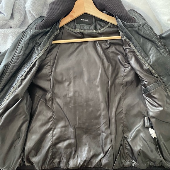 RUDSAK | Black leather moto jacket - Picture 7 of 10